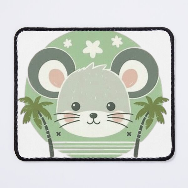Item preview, Cute mouse face stamp designed and sold by Culmika.