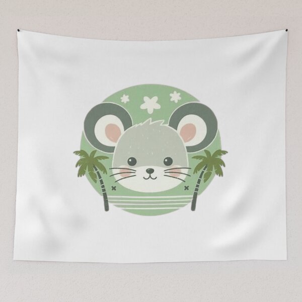 Item preview, Cute mouse face stamp designed and sold by Culmika.
