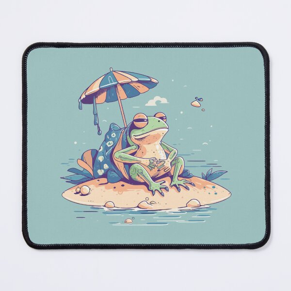Item preview, Frog Chilling on the Beach designed and sold by Amir Faysal.