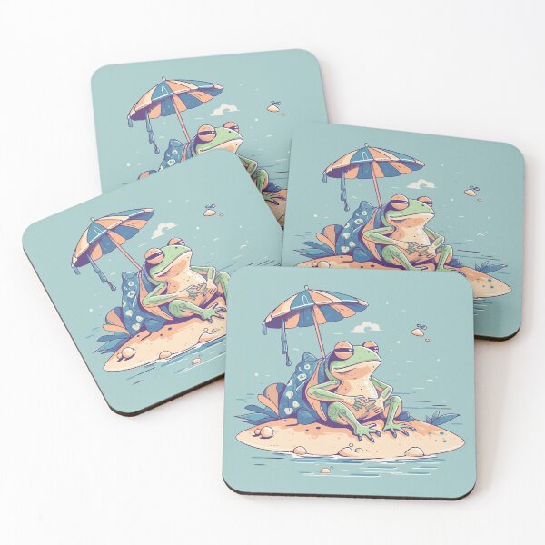 Item preview, Frog Chilling on the Beach designed and sold by Amir Faysal.