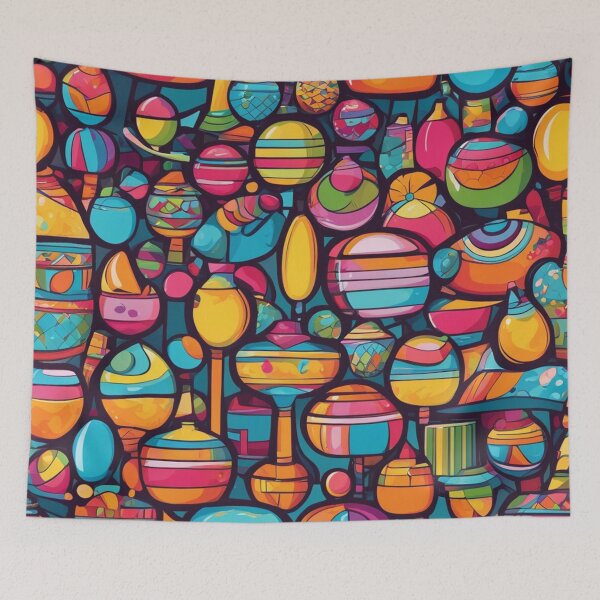 Item preview, Colorful abstract objects designed and sold by The-Lerach.