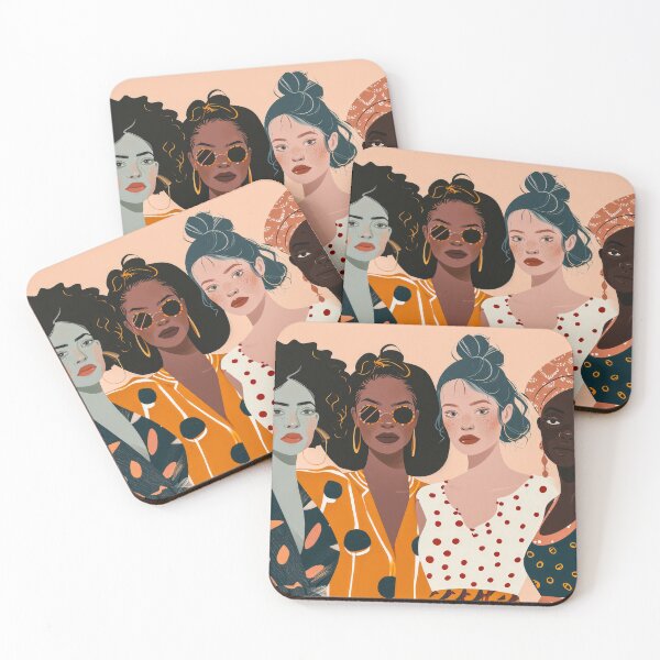 Item preview, Diverse women in harmony gathered together.  designed and sold by JuanmaLW.