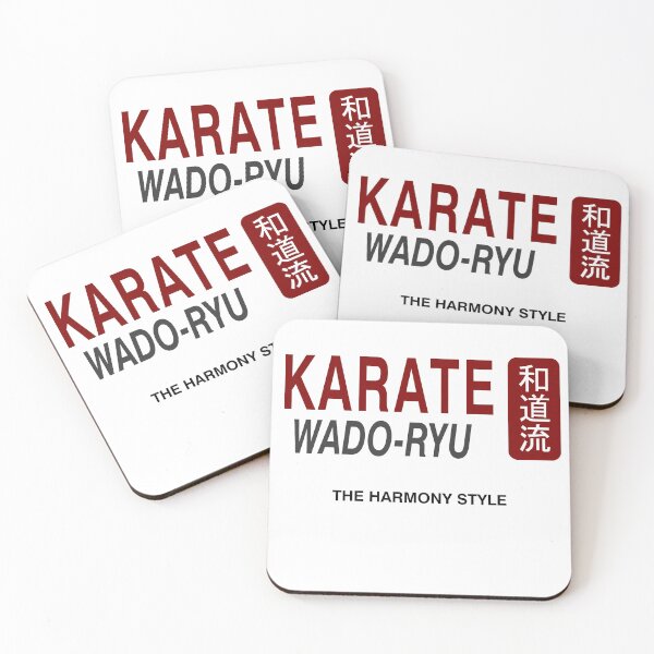 Item preview, Karate Wado-Ryu Whispers Kanji Cloaked Elegance The Harmony Style White designed and sold by LuizSilva1983.