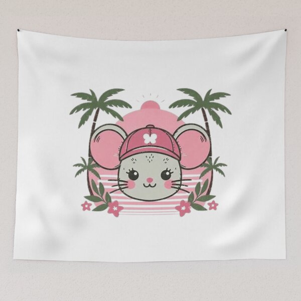 Item preview, Cute mouse face stamp designed and sold by Culmika.