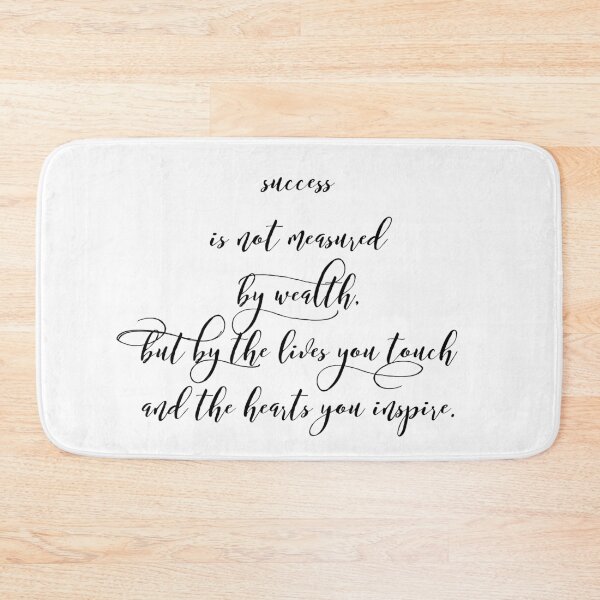 Item preview, True Success: Touching Lives and Inspiring Hearts - Success Quote designed and sold by Soaring Eagle.