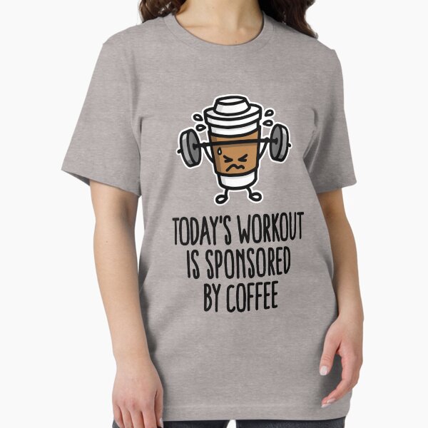 Item preview, Todays workout is sponsored by coffee (lifting) designed and sold by LaundryFactory.