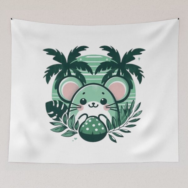 Item preview, Cute mouse face stamp designed and sold by Culmika.