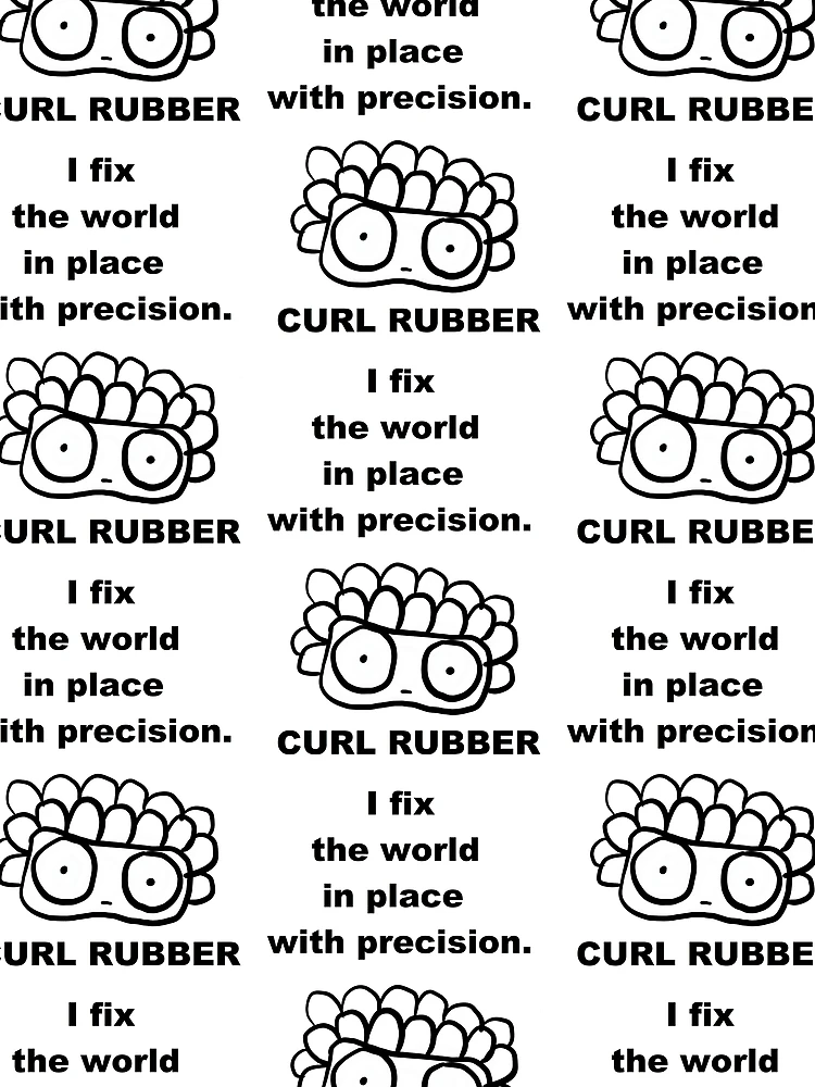 Thumbnail 3 of 3, Scarf, CURL RUBBER designed and sold by RubberWorld.