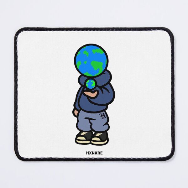 Item preview, Earth Explorer Cartoon Illustration designed and sold by HXNXRE ART.