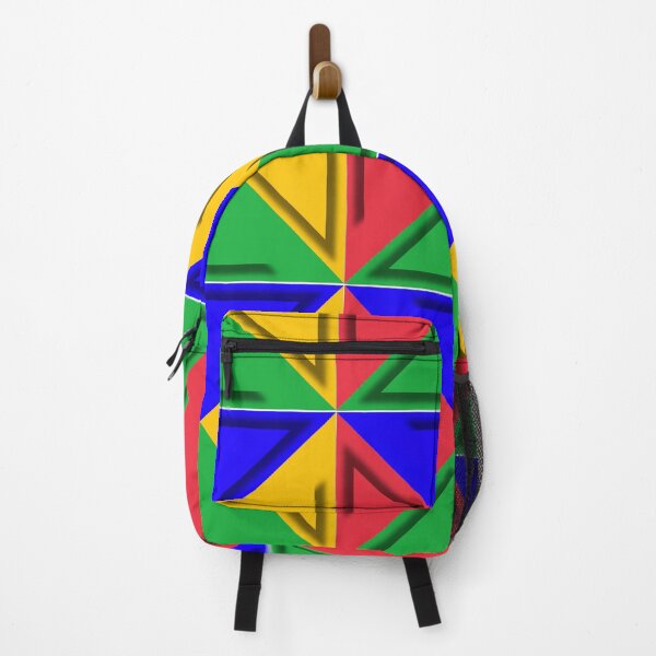 Item preview, Four color triangle shape art customized designed and sold by theparkfact0.