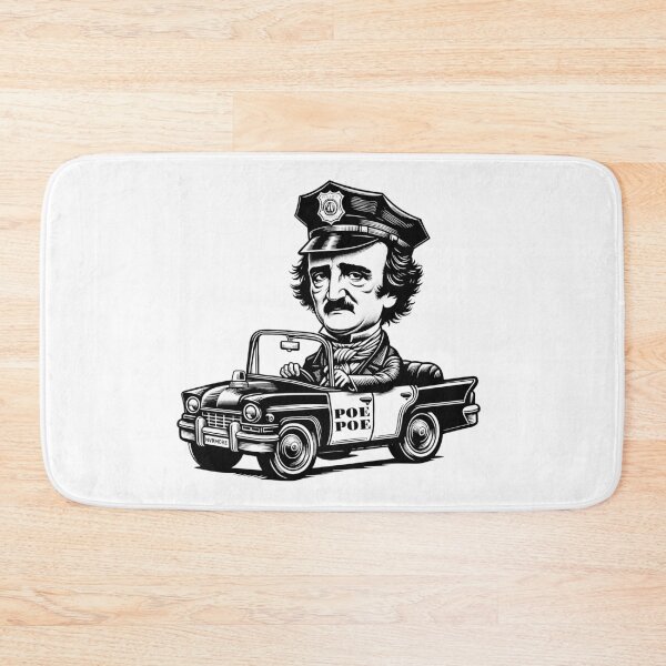 Item preview, Edgar Allan Poe Poe Funny Police designed and sold by PoeandCoLit.