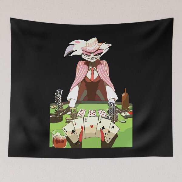 Item preview, hazbin hotel angel designed and sold by Dark-Side-Shop.