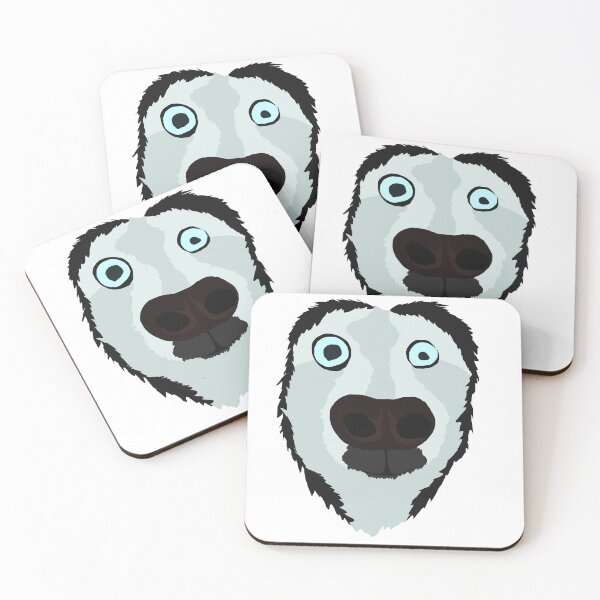 Item preview, Goofy exaggerated expression dog designed and sold by BobobDesign.