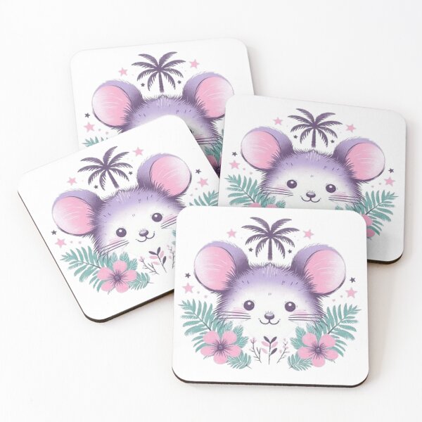 Item preview, Cute mouse face stamp designed and sold by Culmika.
