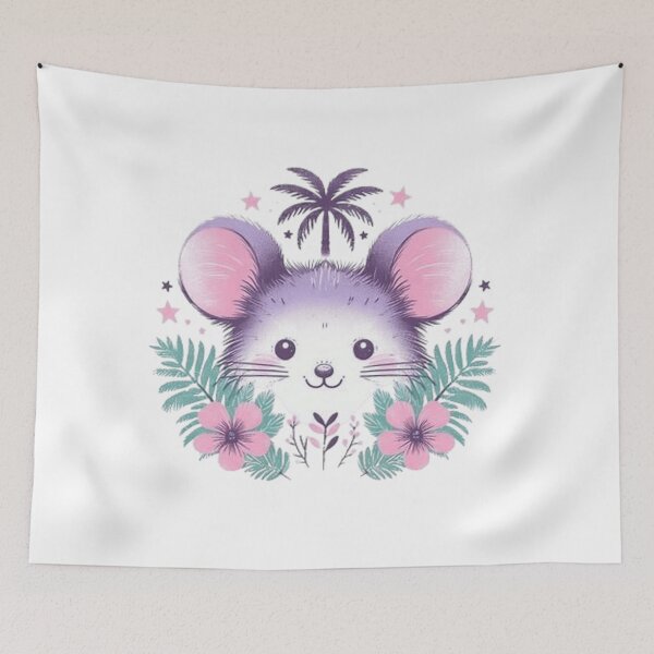 Item preview, Cute mouse face stamp designed and sold by Culmika.