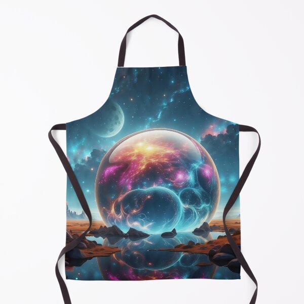 Item preview, Cosmic Reflections A Celestial Dance of Light and Colour designed and sold by ArtComixHaven.