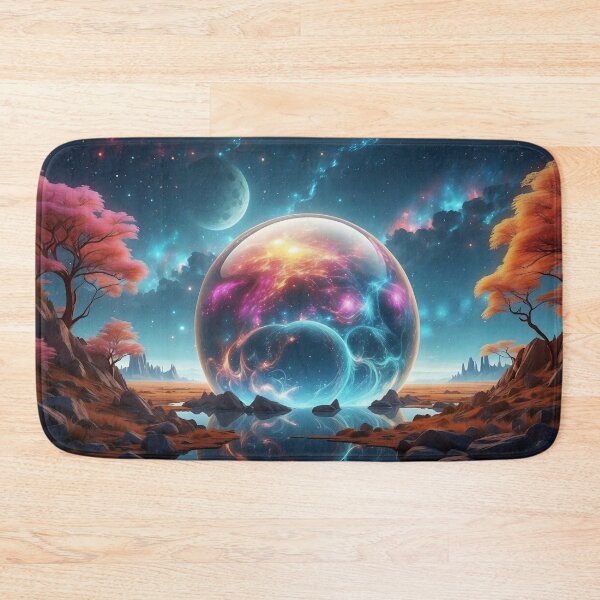 Item preview, Cosmic Reflections A Celestial Dance of Light and Colour designed and sold by ArtComixHaven.
