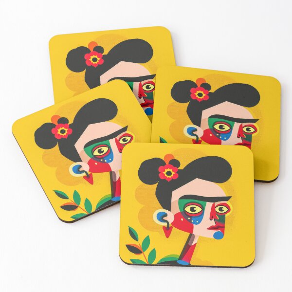 Item preview, Colorful and funny woman illustration designed and sold by JuanmaLW.