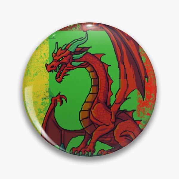 Item preview, Dragon guarding a castle designed and sold by happyemotions.