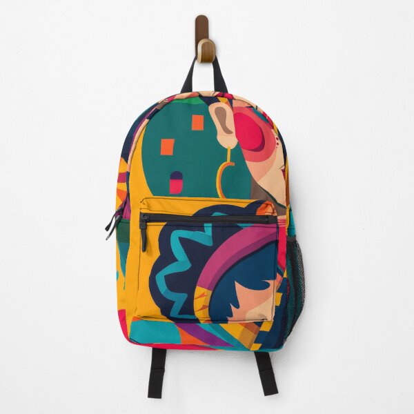 Item preview, Colorful and funny woman illustration designed and sold by JuanmaLW.