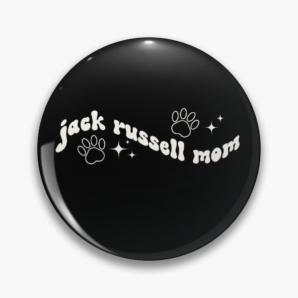 Item preview, Jack Russell Dog Mom Retro Graphic Cream White designed and sold by shopfashionnerd.