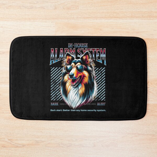 Item preview, Bark Alert Collie Dog designed and sold by RedDesignSyc.