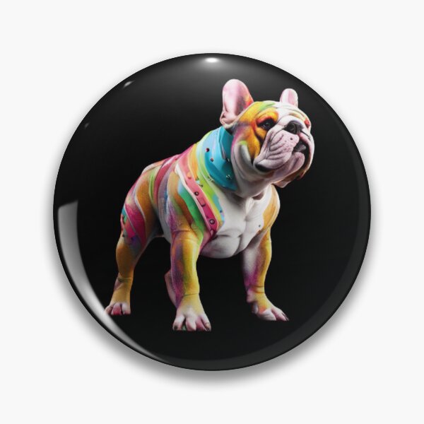 Item preview, Bold Color French Bulldog  designed and sold by PrintsBySarahB.