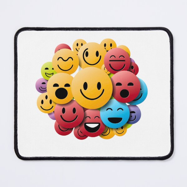 Item preview, Emojis designed and sold by Funky Fibers.