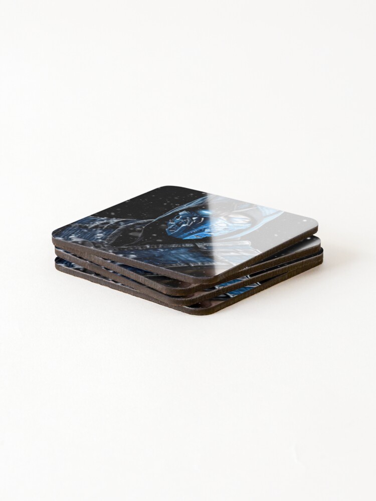 Thumbnail 4 of 5, Coasters (Set of 4), Subzero designed and sold by MMGraphix.