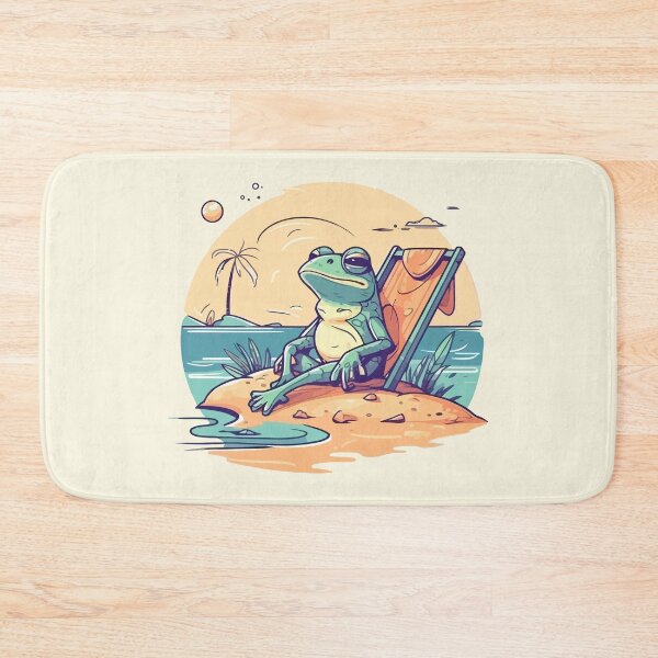Item preview, Frog Chilling on the Beach designed and sold by Amir Faysal.