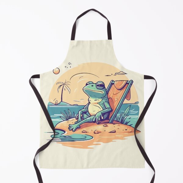 Item preview, Frog Chilling on the Beach designed and sold by Amir Faysal.