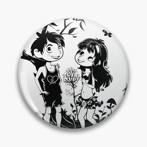Item preview, Adam and Eve| Even in paradise there is never a dull moment designed and sold by JanChryzostom.