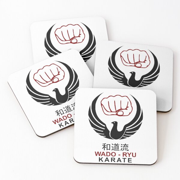 Item preview, Karate Wado-Ryu Whispers Kanji Cloaked Elegance White2 Design designed and sold by LuizSilva1983.