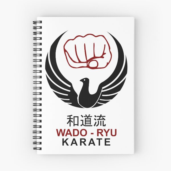 Item preview, Karate Wado-Ryu Whispers Kanji Cloaked Elegance White2 Design designed and sold by LuizSilva1983.