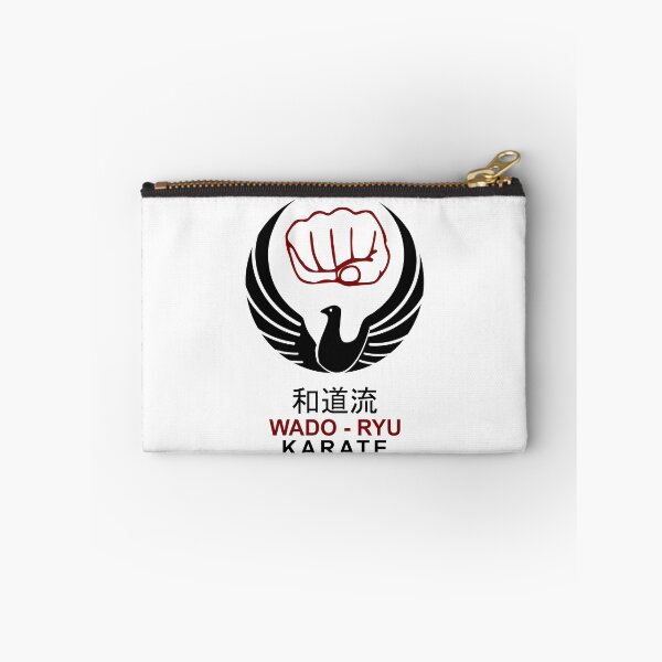 Item preview, Karate Wado-Ryu Whispers Kanji Cloaked Elegance White2 Design designed and sold by LuizSilva1983.