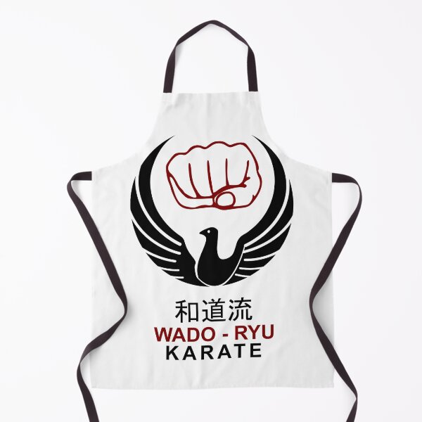 Item preview, Karate Wado-Ryu Whispers Kanji Cloaked Elegance White2 Design designed and sold by LuizSilva1983.