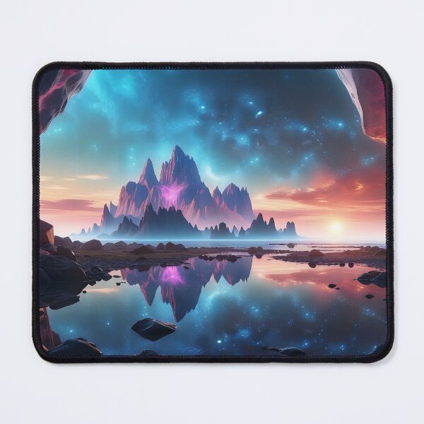 Item preview, Interstellar Gateway Dawn of Creation in Celestial Harmony designed and sold by ArtComixHaven.
