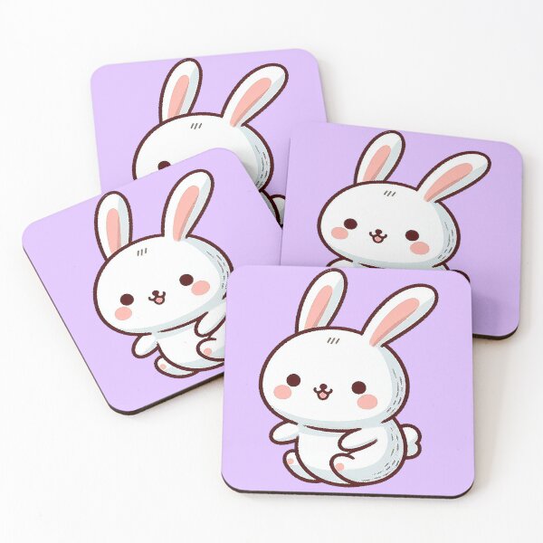 Item preview, Chubby Bunny Purple designed and sold by LucyGraphics.