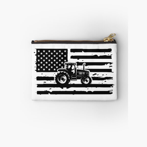 Item preview, USA Farm Tractor, US Farmer, Distressed American Flag designed and sold by ArtAlexDesign.