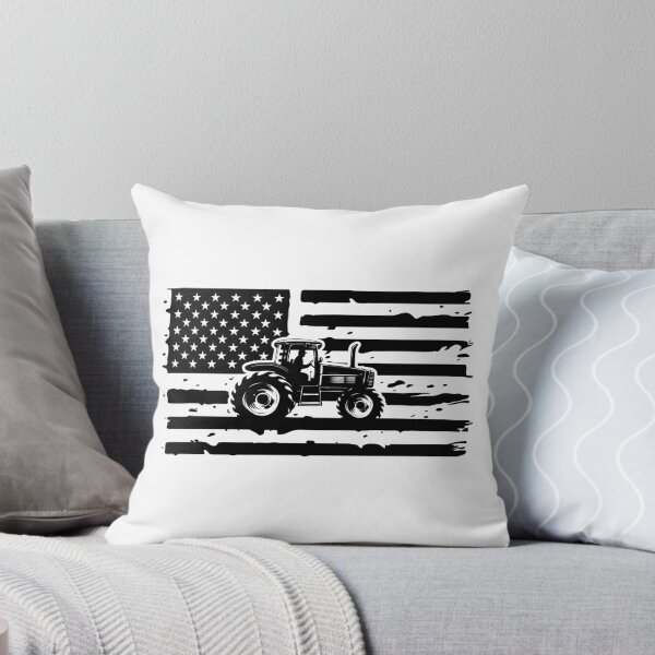 Item preview, USA Farm Tractor, US Farmer, Distressed American Flag designed and sold by ArtAlexDesign.