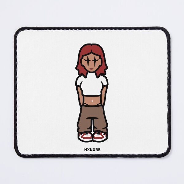 Item preview, Edgy Redhead Cartoon Character designed and sold by HXNXRE ART.