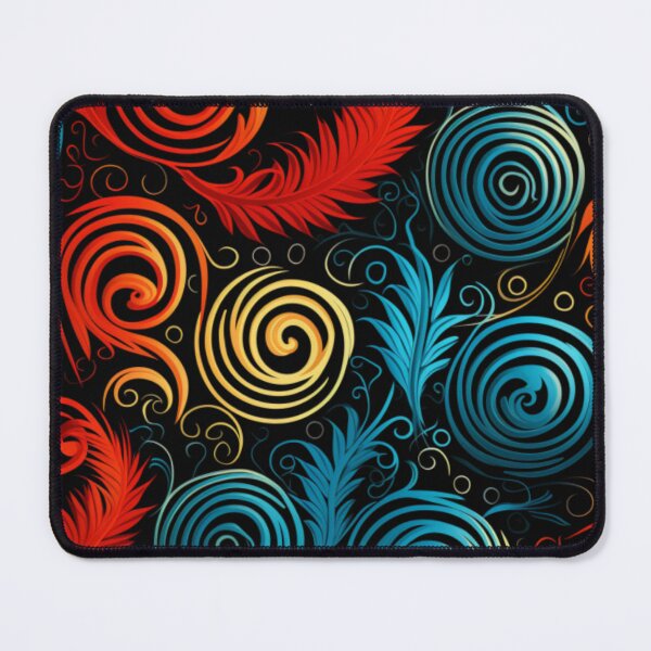 Item preview, Kowhaiwhai Maori Koru NZ Pattern designed and sold by GrinGalore.