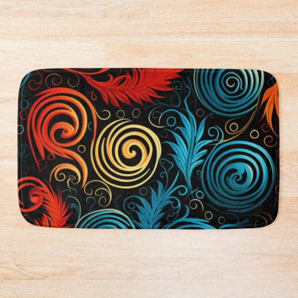 Item preview, Kowhaiwhai Maori Koru NZ Pattern designed and sold by GrinGalore.