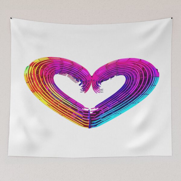 Item preview, Neon Love Glow: Radiant Heartbeat designed and sold by 7venty.