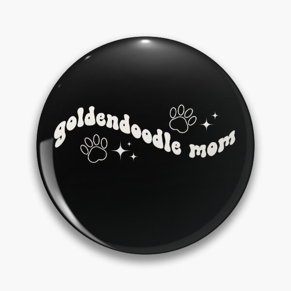 Item preview, Goldendoodle Dog Mom Retro Graphic Cream White designed and sold by shopfashionnerd.