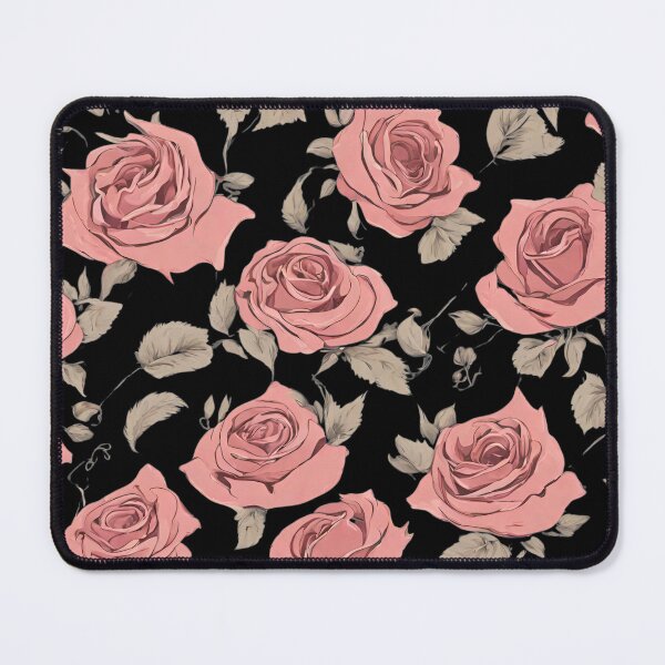 Item preview, Vintage Retro Red Roses Big Pattern designed and sold by Trendz by Ami.