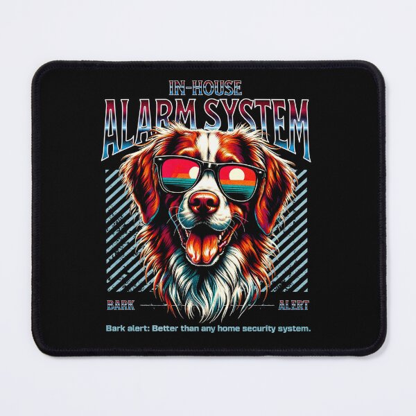 Item preview, Bark Alert Brittany Dog designed and sold by RedDesignSyc.