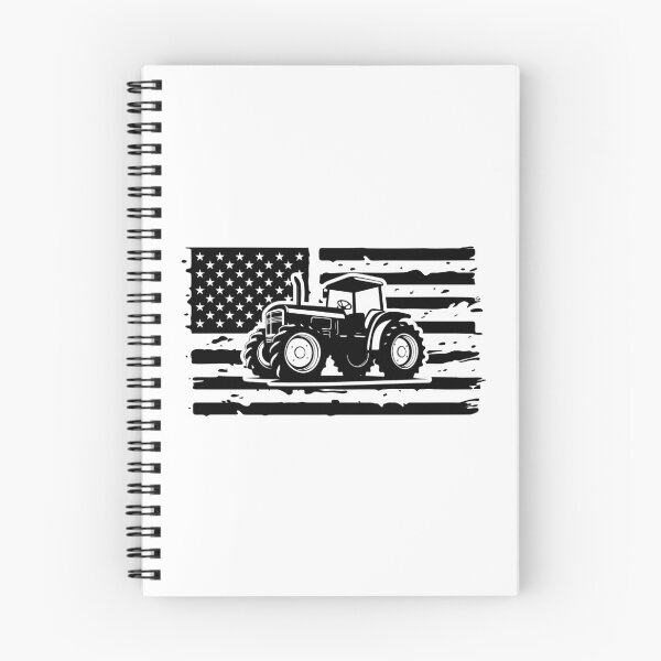 Item preview, USA Farm Tractor, US Farmer, Distressed American Flag designed and sold by ArtAlexDesign.