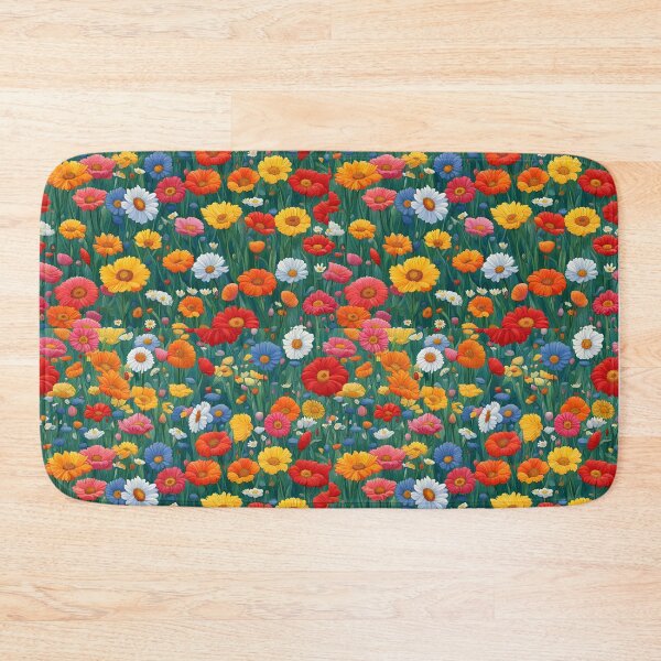 Item preview, A field of flowers designed and sold by murielsfaith.