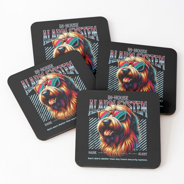 Item preview, Bark Alert Briard Dog designed and sold by RedDesignSyc.